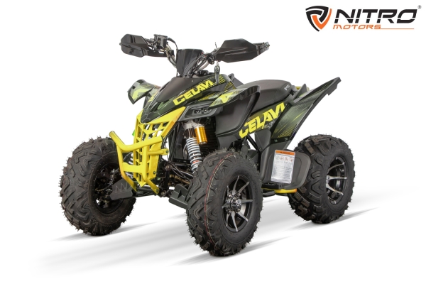 NITRO MOTORS 250cc maxi Quad Celavi RS10 4-Gang Manuell Platin Alu-Felge